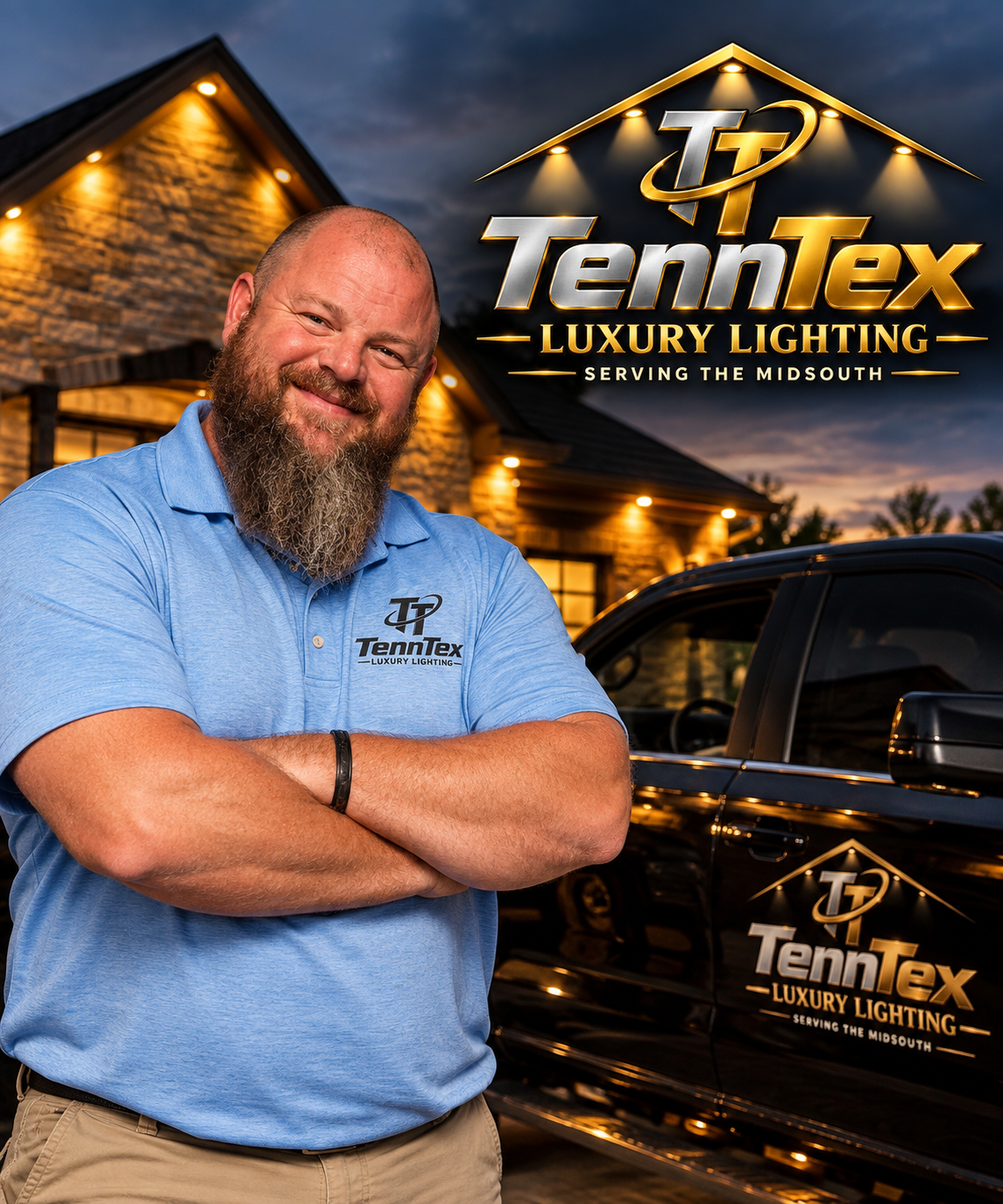 Christopher Russell, owner of TennTex Luxury Lighting
